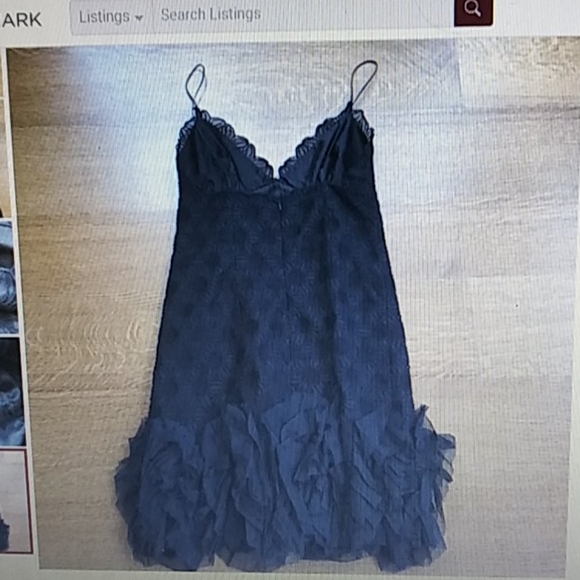 Vintage Milly of New York Guipure Midi Dress 6 - Picture 4 of 4